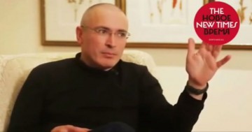 Chodorkovskij intervjuas av Jevgenija Albats.