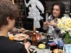 Kirkorov med kaviar