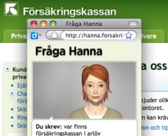 Ring inte, fråga Hanna...