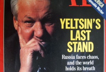Jeltsin på omslaget till Time 1996.